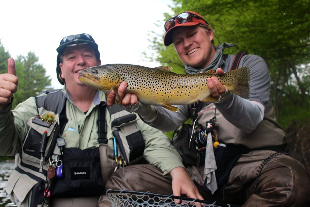 Adirondack Ausable river fly fishing and fly fishing guides